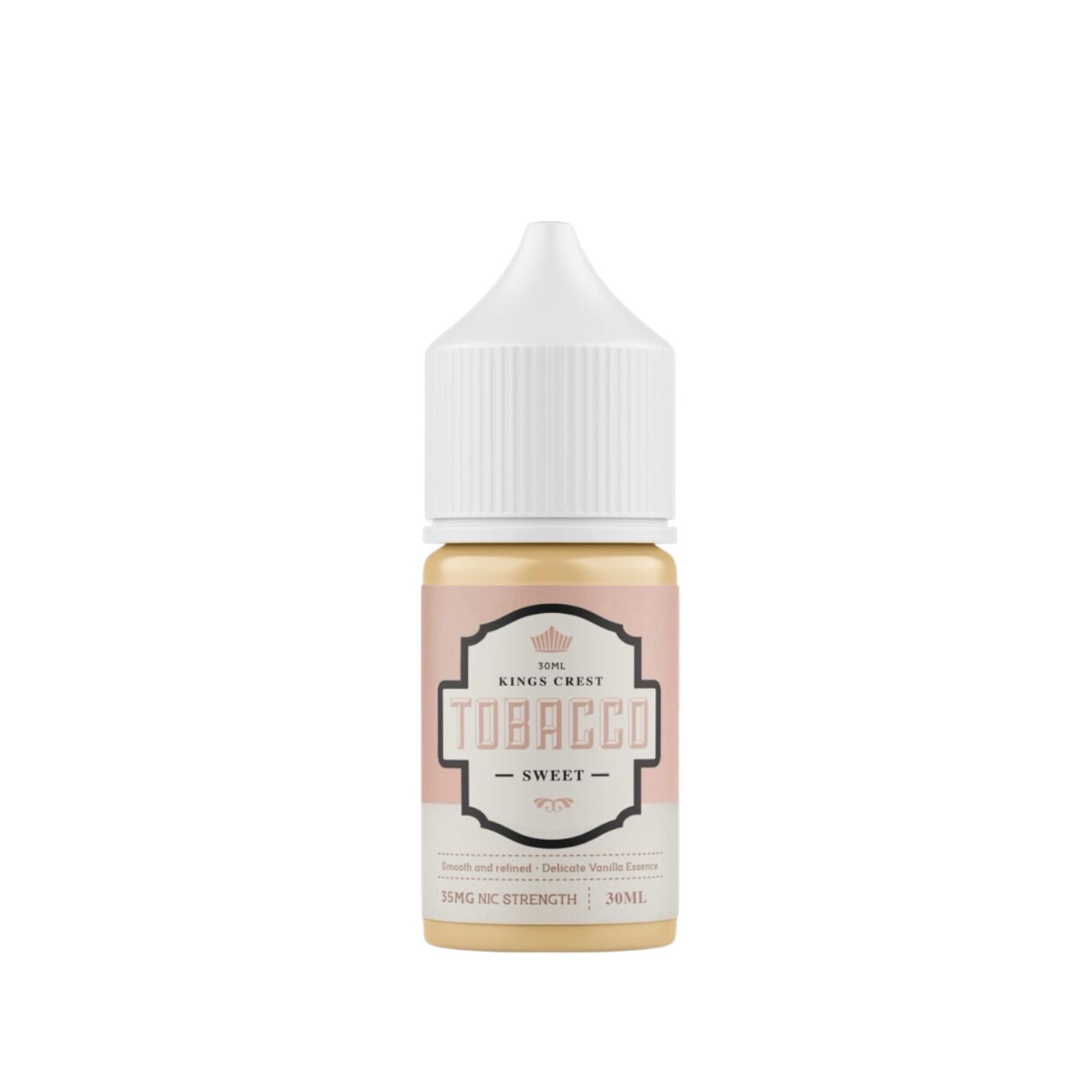 Kings Crest Tobacco VCT Sweet Salt 30ml - Tabaco Crema Vainilla