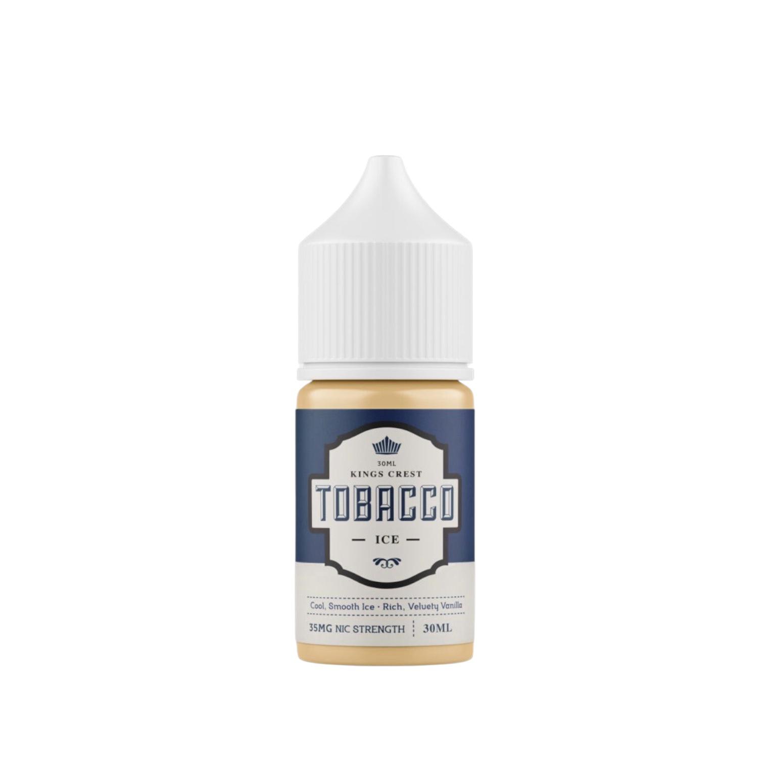 Kings Crest Tobacco VCT Ice Salt 30ml - Tabaco Crema Refrescante