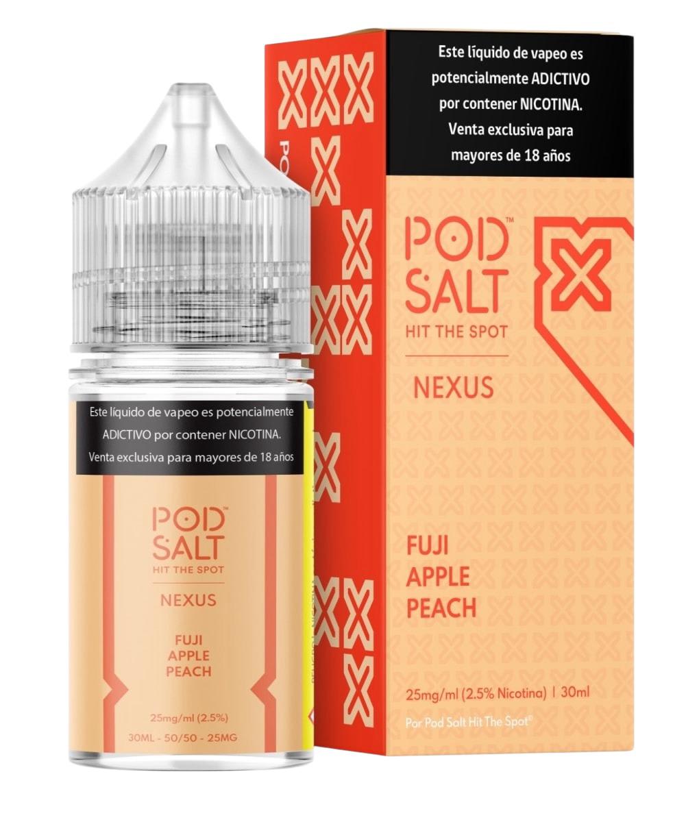 Pod Salt Nexus Fuji Apple Peach Salt 30ML - Melocotones Dulces