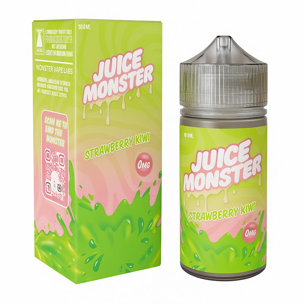 Juice Monster Strawberry Kiwi 100ML - Frutilla Kiwi