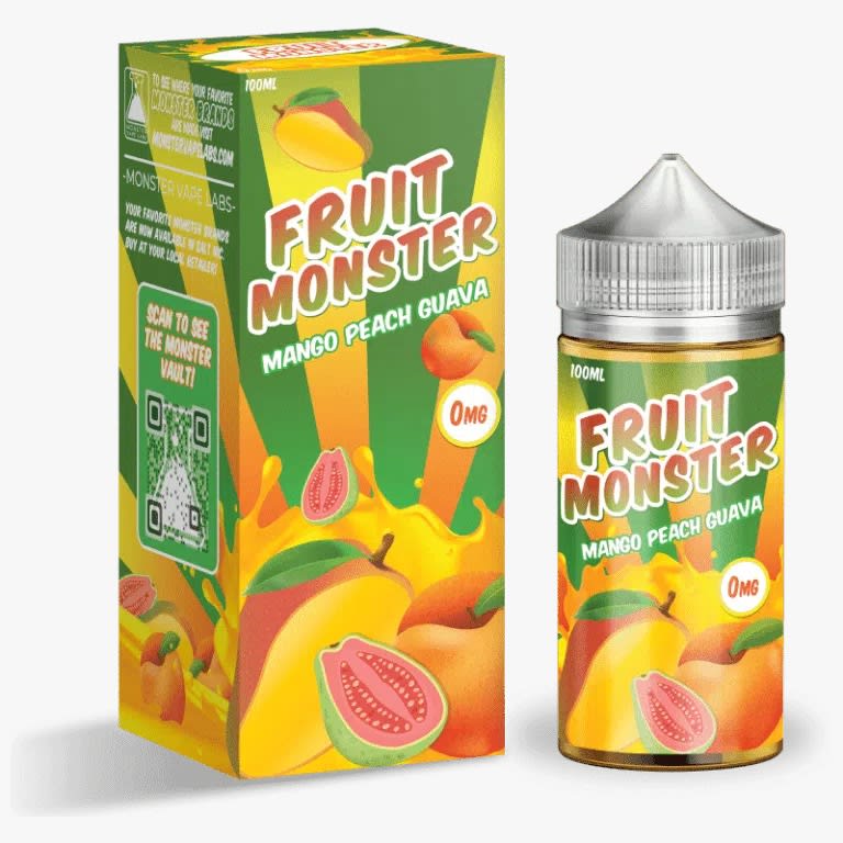Fruit Monster Mango Peach Guava 100ml - Mango, Durazno y Guava