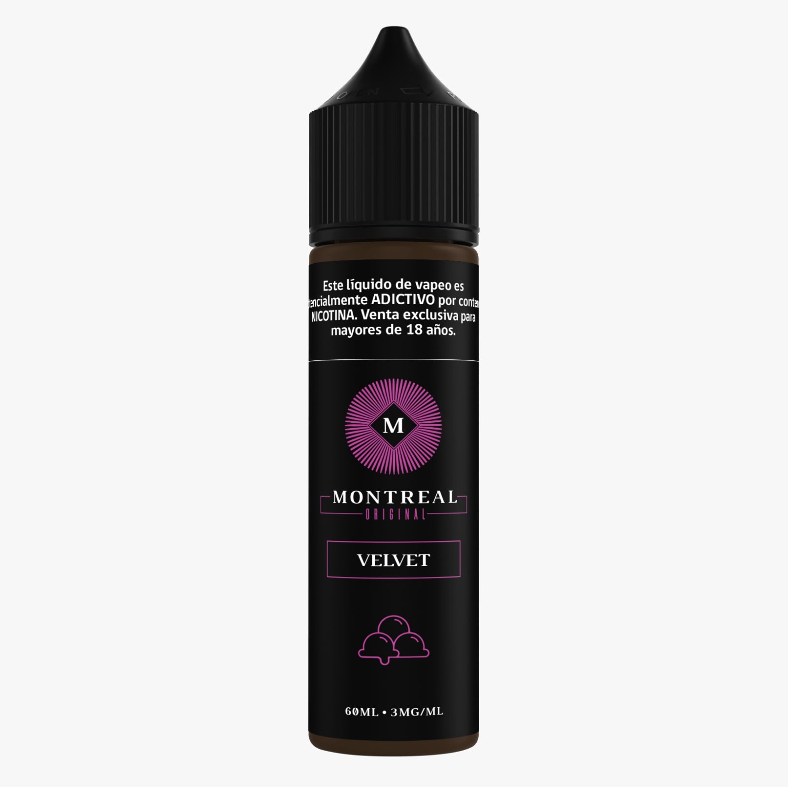 Montreal Original Velvet 60ML - Tabaco, Vainilla y Helado de Pistacho