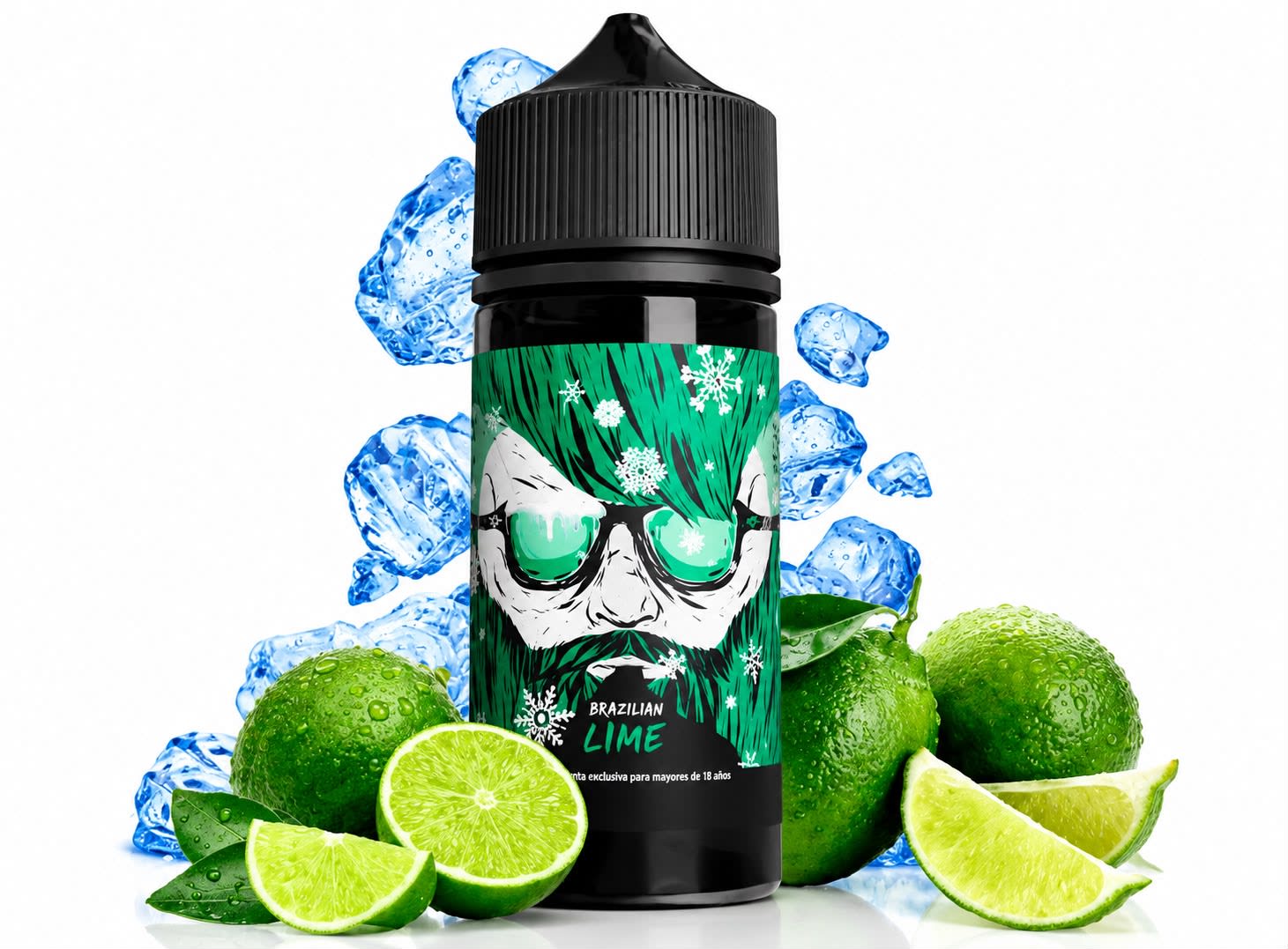 Ossem Cool Series Brazilian Lime Ice 100ml - Lima Limón Ice