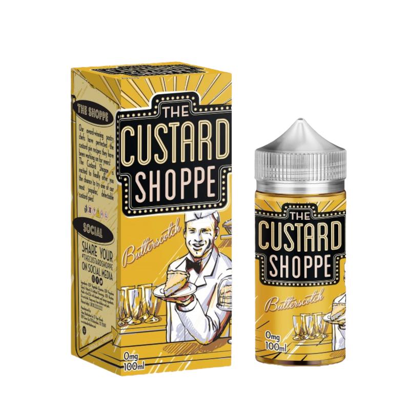 The Custard Shoppe Butterscotch 100ml - Tarta de Mantequilla