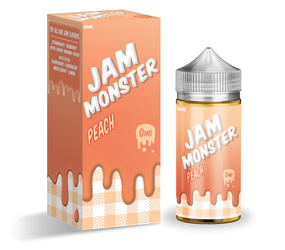 Jam Monster Peach 100ML - Mermelada de Durazno