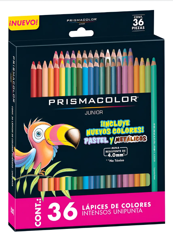 Lápices de Colores 36 und Prismacolor Jr1