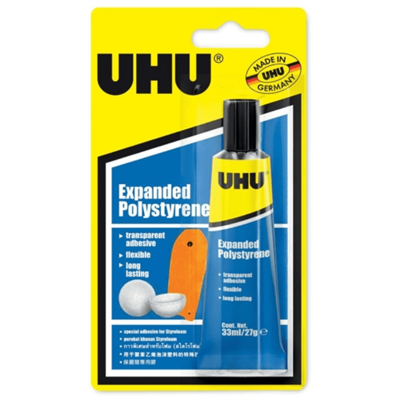 Pegamento Poliestireno Expandido 33 ml UHU1