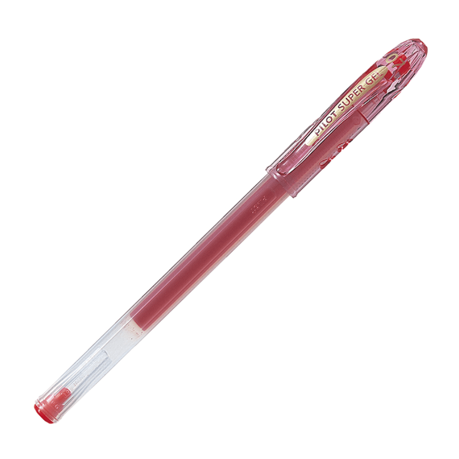 Lápiz Tinta Gel SUPER GEL 0.7mm Rojo PILOT1