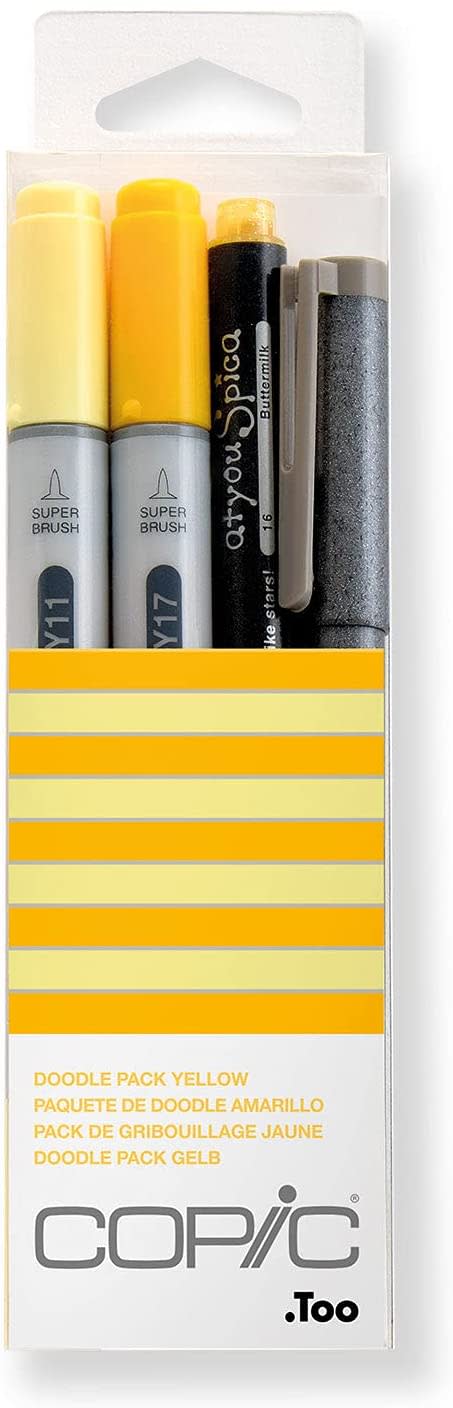 Copic Doodle Pack Yellow3