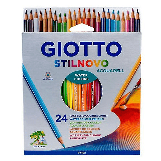 Lapices Giotto Acquarel 24 C1