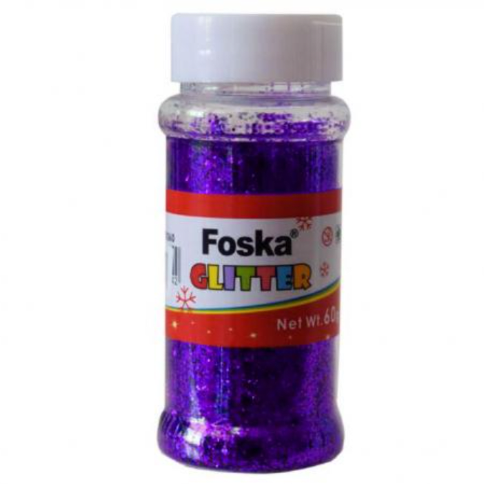 Frasco Escarcha Glitter Morado GT10601