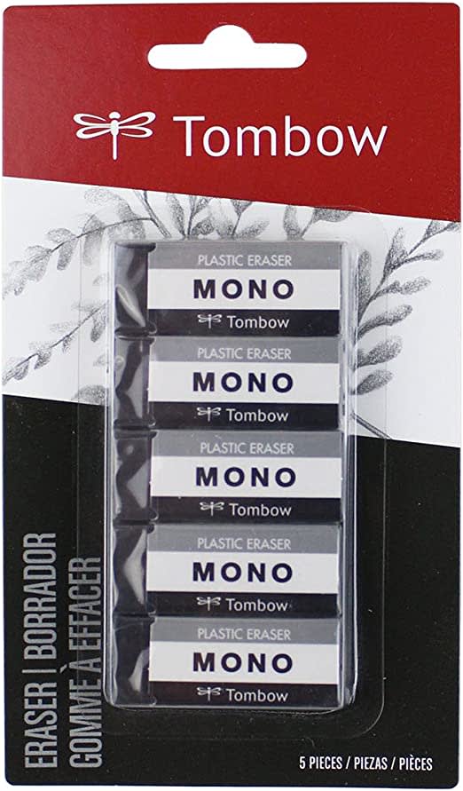 Set 5 gomas negras mono1