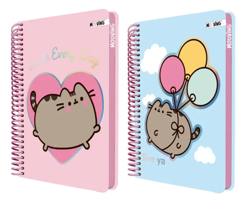 Cuaderno Premium Mooving Pocket - Pusheen Color Sweet1