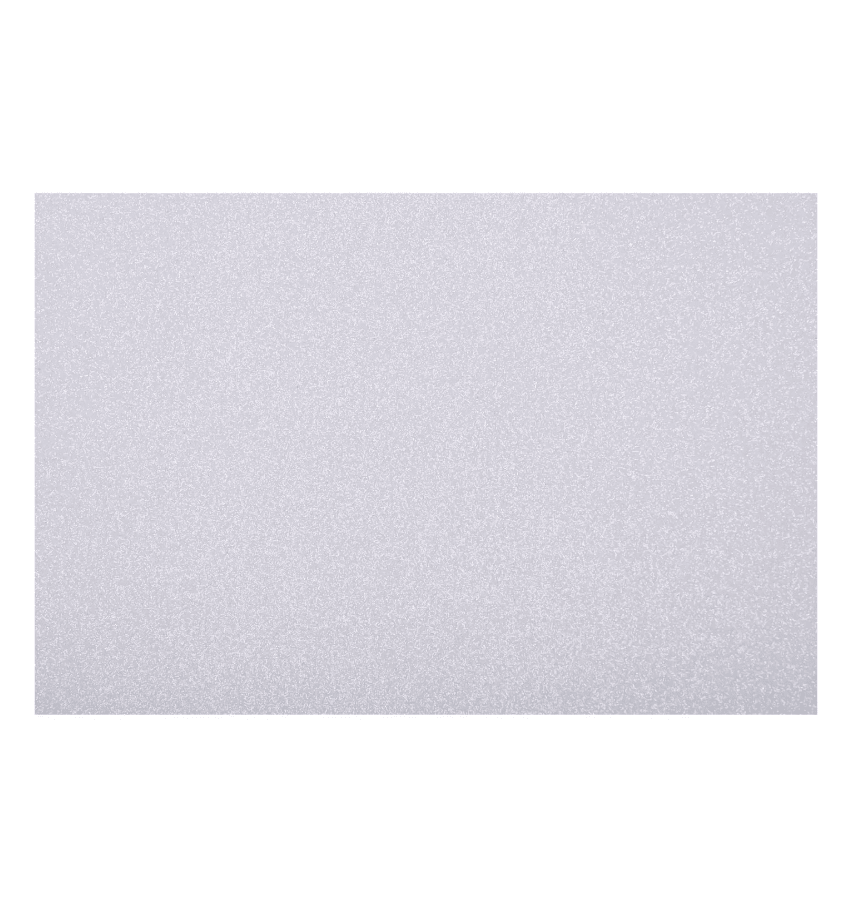Goma Eva Glitter 40x60cm 2mm Blanca TORRE1