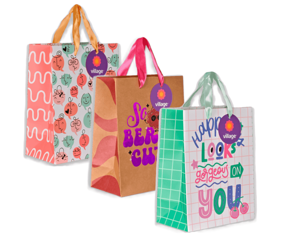 Bolsa de Regalo Femenina Cute (M) VILLAGE1