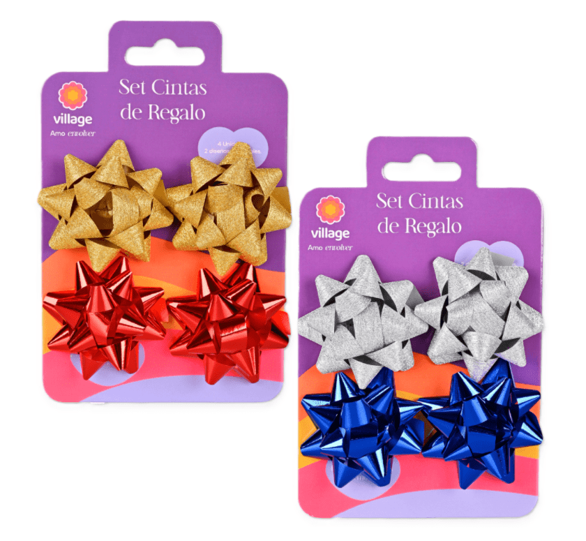 Set 4 Cintas Pequeña PRO VILLAGE1