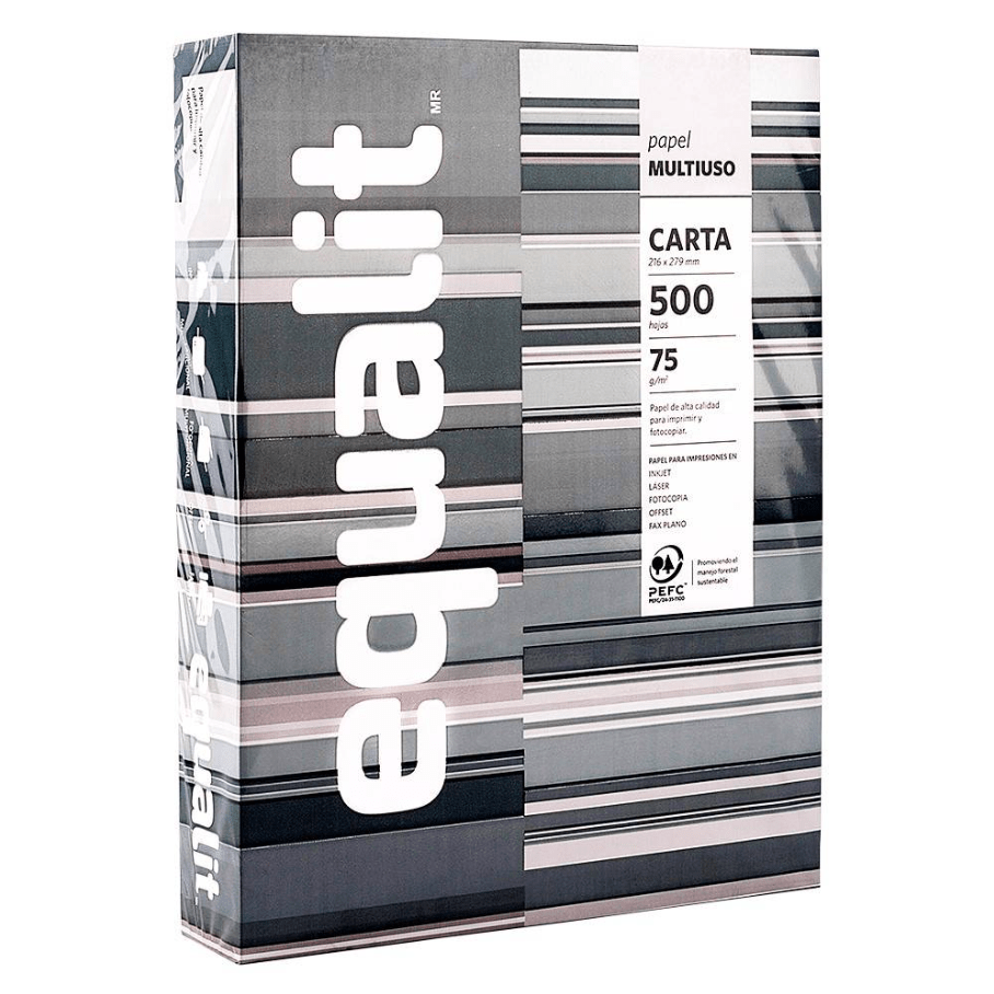 Resma Papel Fotocopia Oficio 75g Equalit1