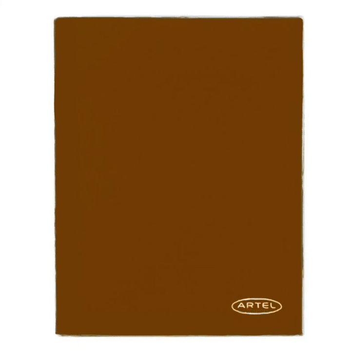 Carpeta con Gusano Café ARTEL1