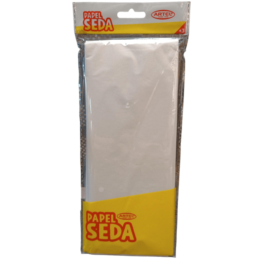 Papel Seda Blanco 50x66cm 10 und Artel1