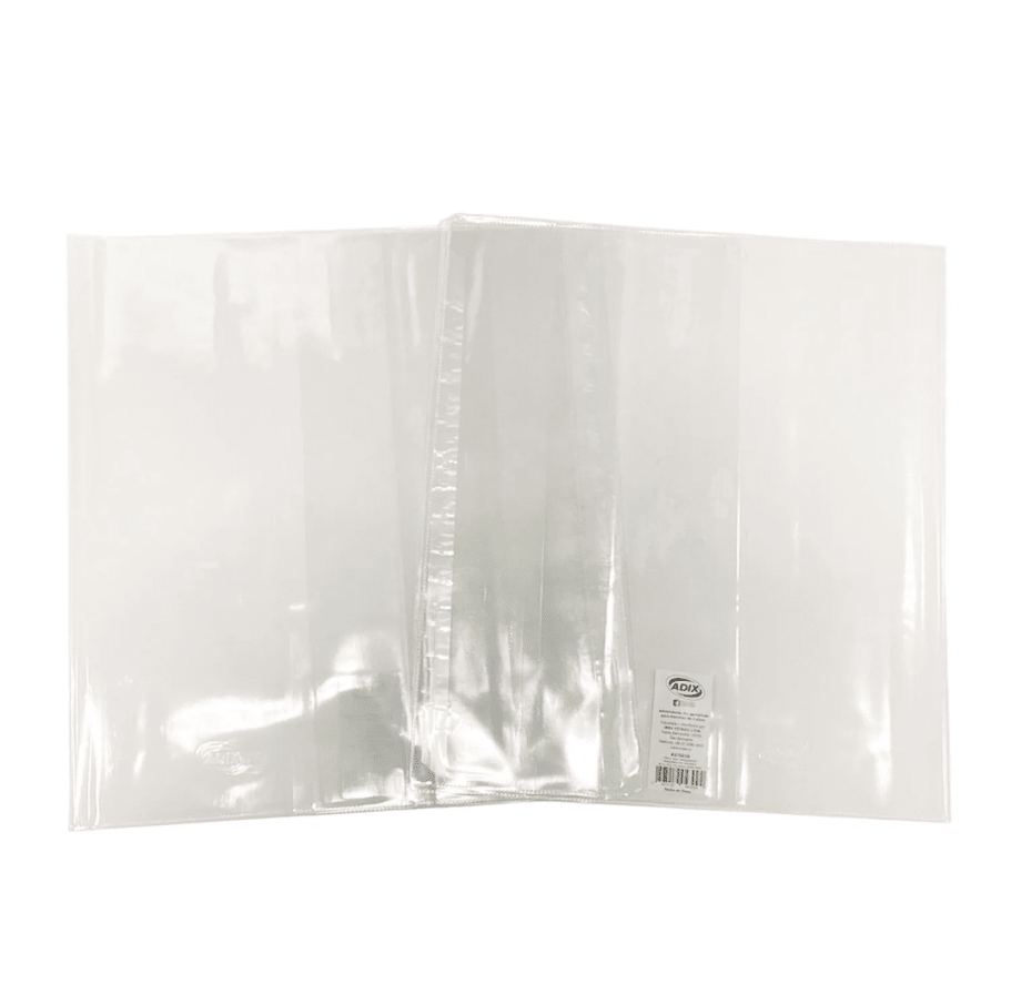 Forro Transparente Adaptable con Adhesivo Adix1