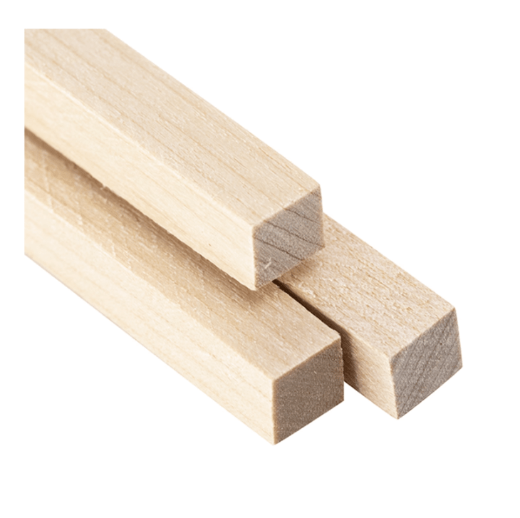 Palo de Maqueta Cuadrado 8x8 MM IMEX1