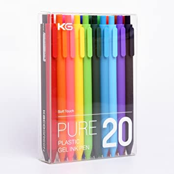 Set 20 Lápices Gel Pure3