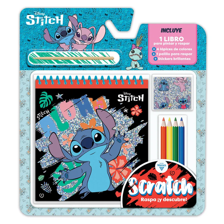 Blister para Pintar y Raspar Scratch Stitch Vértice1