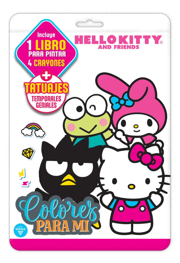 Bolsa Colores y Tatuajes Hello Kitty Vértice1