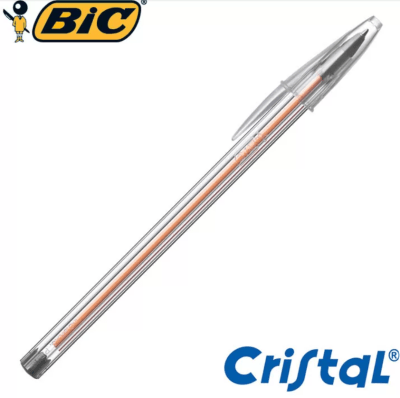 Bic Cristal Punta Fina Negra 0.8 50 und.