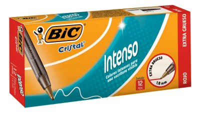 Bolígrafo BIC Cristal 1.6mm Rojo 12 und