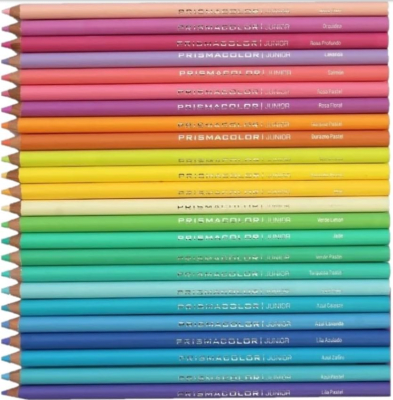 Lápices Colores Pastel 24 und Mina 4mm Prismacolor Jr