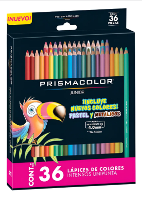 Set 36 Lápilces de Colores Single Ended PRISMACOLOR Jr.1