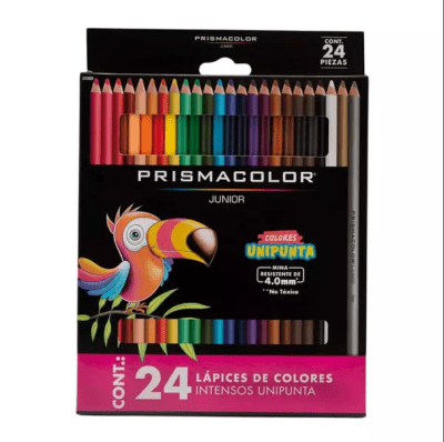 Lápices de Colores 24 und Prismacolor Jr