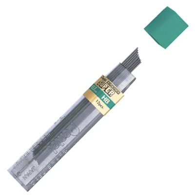Tubo 12 Minas 0.7mm HB Pentel
