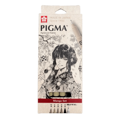 Set para Manga Tiralineas - Brish Pen y Gelly Sakura