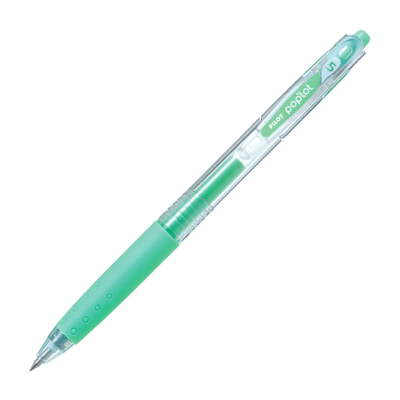 Lápiz Gel POPLOL 0.5 Verde Pastel PILOT1