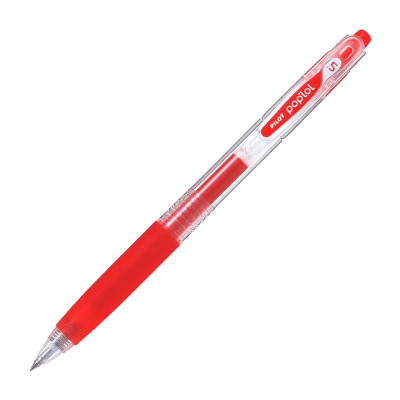 Lápiz Gel POPLOL 0.5 rojo PILOT1
