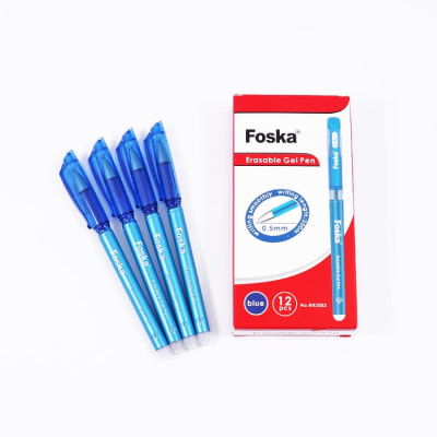 Lápiz Gel Borrable Azul 0.5mm Foska1