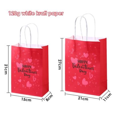 Bolsa de Regalo Corazón 21x11x27cm Foska