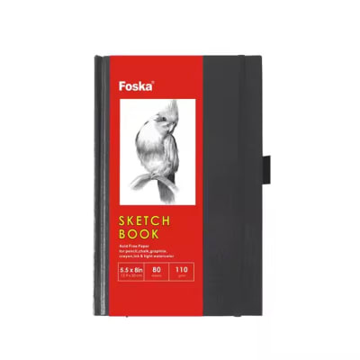 Sketchbook 21,5x27,9cm 110g 80 hjs Sin Ácido Foska1