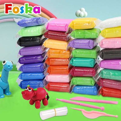 Arcilla Súper Ligera 12 Colores Foska1