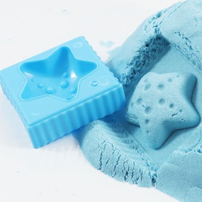 Arena Mágica Azul 500g con Moldes Foska