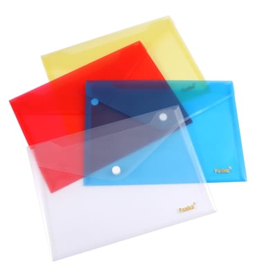 Sobre Carpeta Transparente con Broche A4 W208BT-16F Foska1