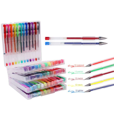 Set 60 Bolígrafos Gel Surtidos RH2009 Foska1
