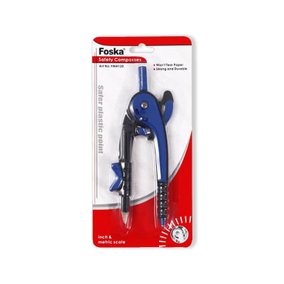 Compás de Plástico 14,5cm en Blíster Foska1