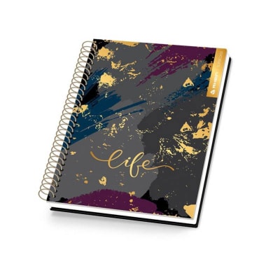 pack 5 cuadernos gold style medio oficio 150 hojas tapa dura