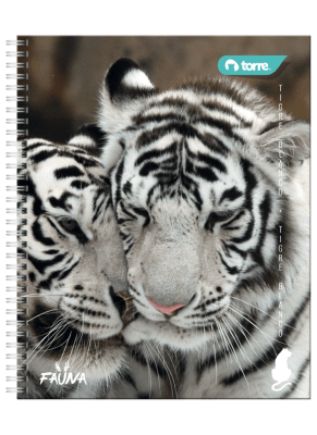 Cuaderno Universitario Clásico Fauna 7mm 100 hjs Torre12