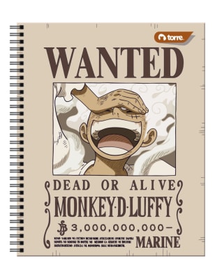 Cuaderno Universitario One Piece 7MM 100HJ TORRE1