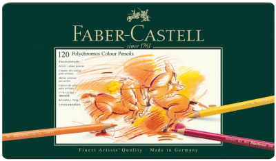 Lapiz Polychromos Estuche x120 FABER CASTELL