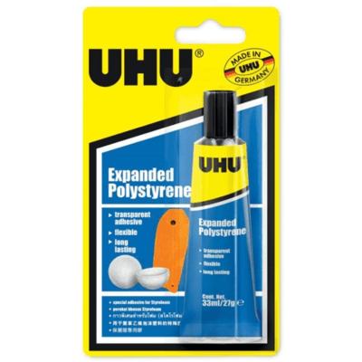 Pegamento Poliestireno Expandido 33 ml UHU
